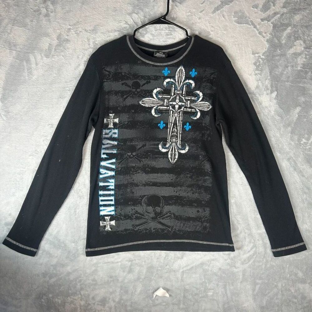 Men's Y2K No Boundaries Thermal Long Sleeve Top